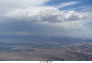 aerial - north of Canyonlands