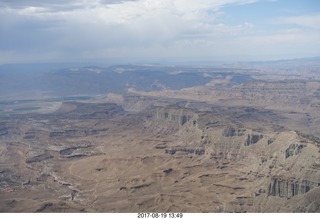 aerial - north of Canyonlands