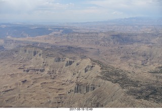 aerial - north of Canyonlands