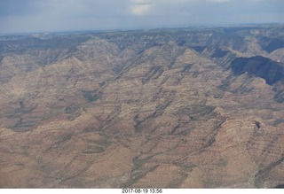 aerial - north of Canyonlands