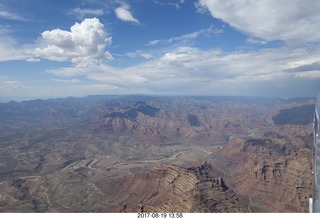 aerial - north of Canyonlands