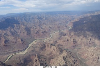 aerial - north of Canyonlands