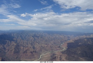 aerial - north of Canyonlands