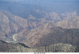 aerial - Book Cliffs - Desolation Canyon