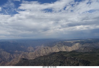 aerial - Book Cliffs - Desolation Canyon