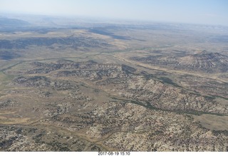 aerial - south Wyoming