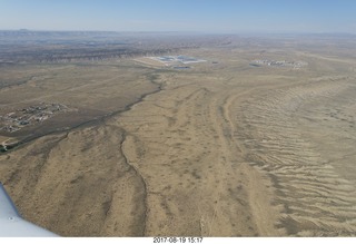 aerial - south Wyoming - power plant