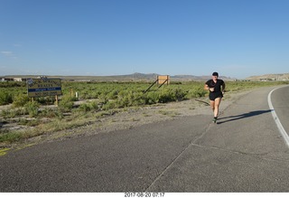 Rock Springs - Adam running