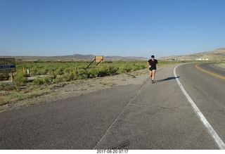 Rock Springs - Adam running