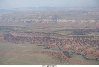 aerial - Riverton to Thermopolis Hot Springs