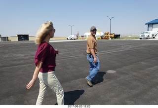 Thermopolis Hot Springs Airport (HSG) - Kim and FBO fellow