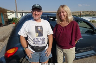 Thermopolis El Rancho Motel - eclipse friends - Kim, Ron, Adam