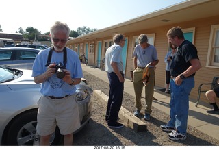 Thermopolis El Rancho Motel - eclipse friends - Howard, Bill, Ron