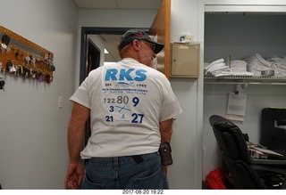 Rock Springs Airport (RKS) - Adam with airport shirt
