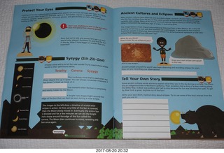 Junior Ranger Eclipse Explorer booklet