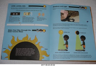 Junior Ranger Eclipse Explorer booklet