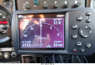 13 9sm. Atlantic City, Wyoming, on my GPS display