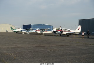 20 9sm. Riverton Airport - airplanes