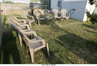 Riverton Airport - chairs