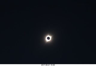 Riverton Airport total solar eclipse