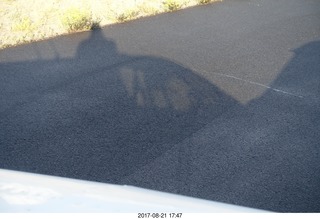 Rock Springs Airport  - my shadow