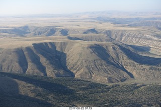 9 9sn. aerial - Rock Springs to Bryce Canyon