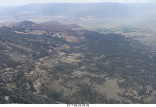 aerial - Rock Springs to Bryce Canyon