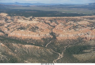 aerial - Bryce Canyon amphitheater