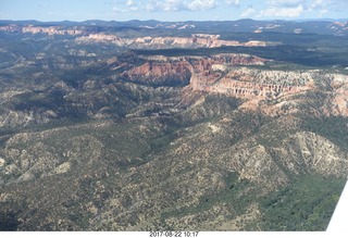 aerial - Bryce Canyon amphitheater