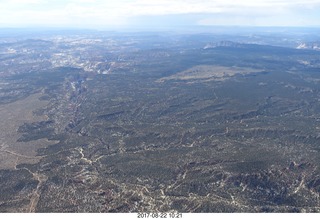 aerial - Bryce Canyon area