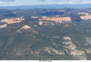 aerial - Bryce Canyon amphitheater