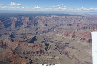 aerial - Navajo Mountain seen from Bryce Canyon