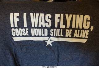 If I was flhying, Goose would still be alive T-shirt