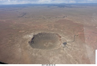 21 9ss. aerial - meteor crater