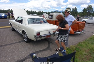 23 9ss. Flagstaff Airport car show