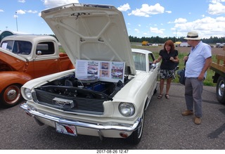 Flagstaff Airport car show - Mustang