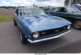 34 9ss. Flagstaff Airport car show - Camaro SS