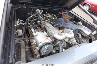 Flagstaff Airport car show - Delorean engine