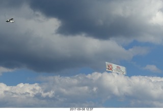 Belmar Boardwalk - beach - banner-towing airplane
