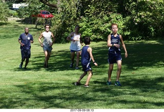 Cheltenham Cross Country CHS-XC - Curtis Arboretum - after the race - Ryan
