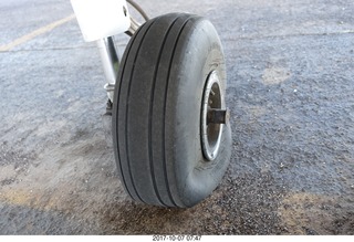 n8377w, flat tire, oops!