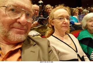 603 9ud. Adam and Betsy at the Kimmel Center