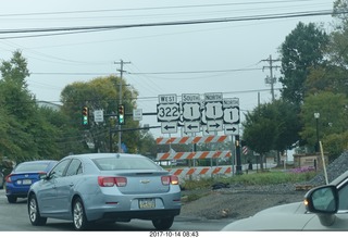 lots of route-1 signs
