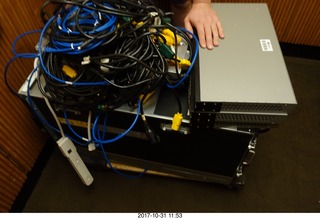 Clear Demand data center equipment being moved