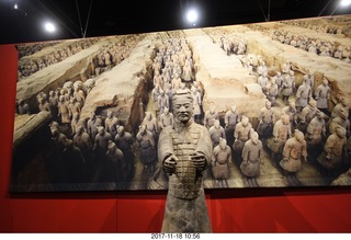 Philadelphia - The Franklin Institute - Chinese Terracotta Warriers with Cecelia