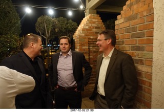 Clear Demand holiday party - Gary, Ryan, Jim