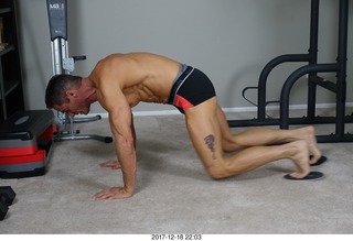 workout pictures Eden and Mitch