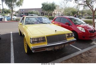 RAF thank-you card with Happy Canyon airstrip - letter