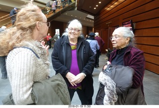 629 9xk. Kimmel Center - philadelphia orchestra concert - Betsy, Susan, Barbara Harris
