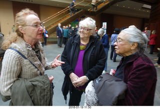 630 9xk. Kimmel Center - philadelphia orchestra concert - Betsy, Susan, Barbara Harris